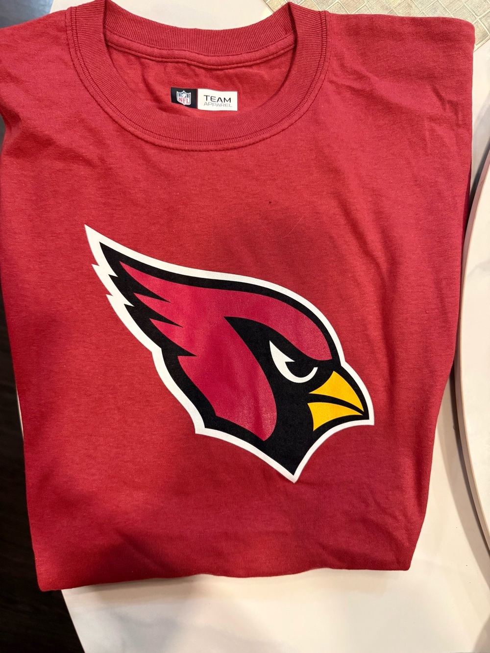 NFL Kids Cardinal Red Logo Tee